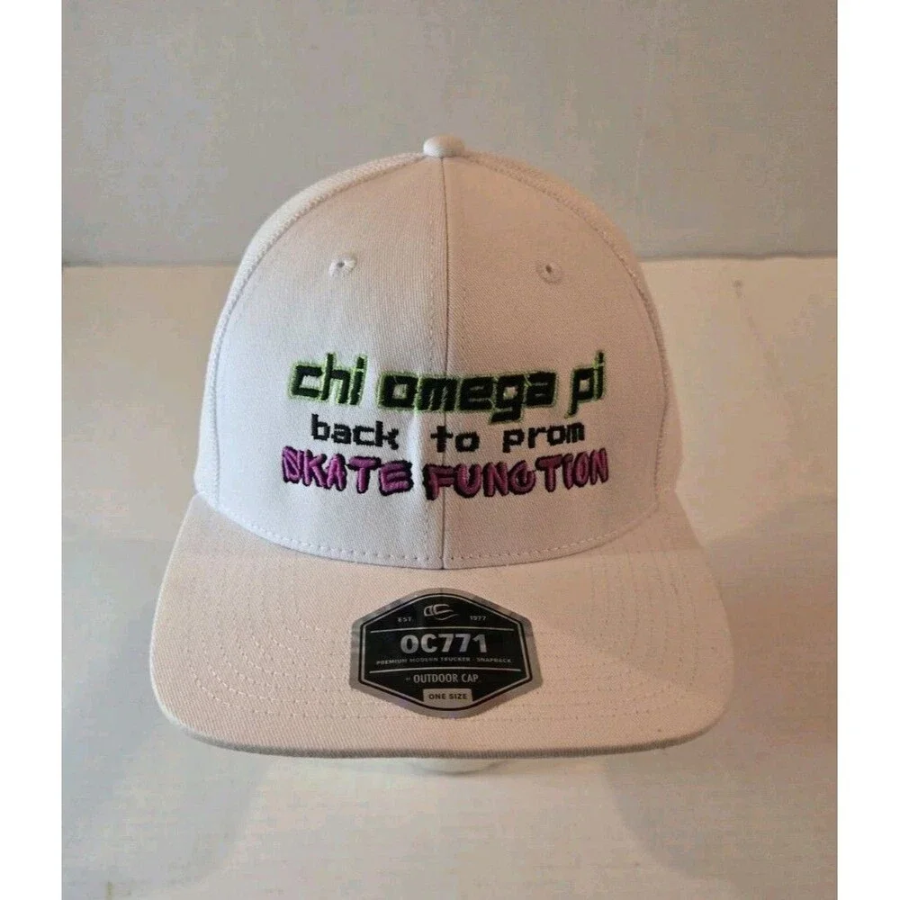 Chi Omega Pi Searcy AR Back To Prom Skate Function Adjustable Mesh Trucker Hat